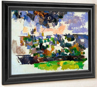 The Garden At Les Lauves By Cezanne Paul Fine Art Print