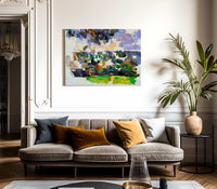 The Garden At Les Lauves By Cezanne Paul Fine Art Print