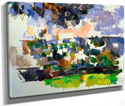 The Garden At Les Lauves By Cezanne Paul Fine Art Print