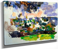 The Garden At Les Lauves By Cezanne Paul Fine Art Print