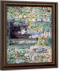 The Garden In Its Glory By Childe Hassam Fine Art Print