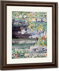 The Garden In Its Glory By Childe Hassam Fine Art Print