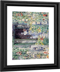 The Garden In Its Glory By Childe Hassam Fine Art Print