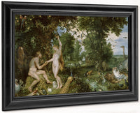 The Garden Of Eden With The Fall Of Man By Jan Brueghel The Elder Fine Art Print