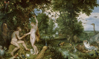 The Garden Of Eden With The Fall Of Man By Jan Brueghel The Elder Fine Art Print