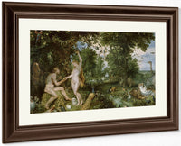 The Garden Of Eden With The Fall Of Man By Jan Brueghel The Elder Fine Art Print
