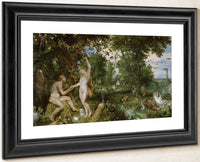 The Garden Of Eden With The Fall Of Man By Jan Brueghel The Elder Fine Art Print