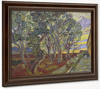 The Garden Of Saint Paul's Hospital 2 By Vincent Van Gogh Fine Art Print