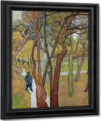 The Garden Of Saint Paul's Hospital ('The Fall Of The Leaves') By Vincent Van Gogh Fine Art Print