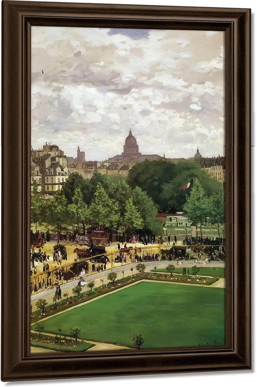 The Garden Of The Infanta By Claude Monet Fine Art Print