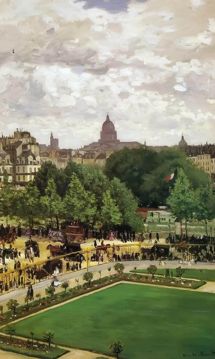 The Garden Of The Infanta By Claude Monet Fine Art Print