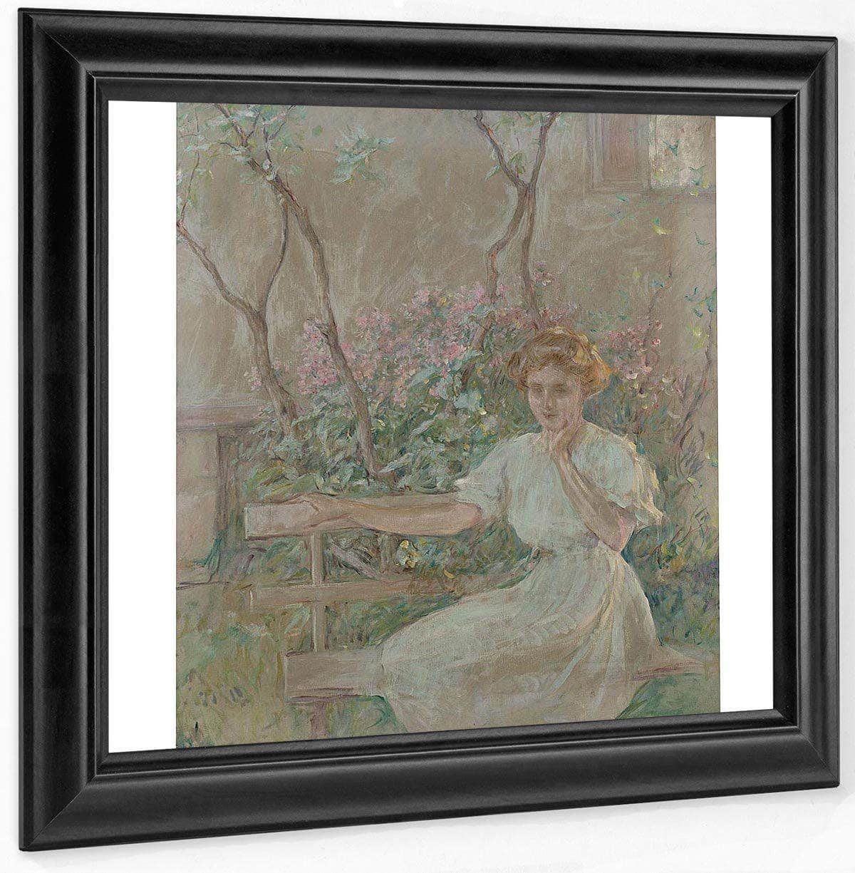 The Garden Seat By Robert Reid Fine Art Print