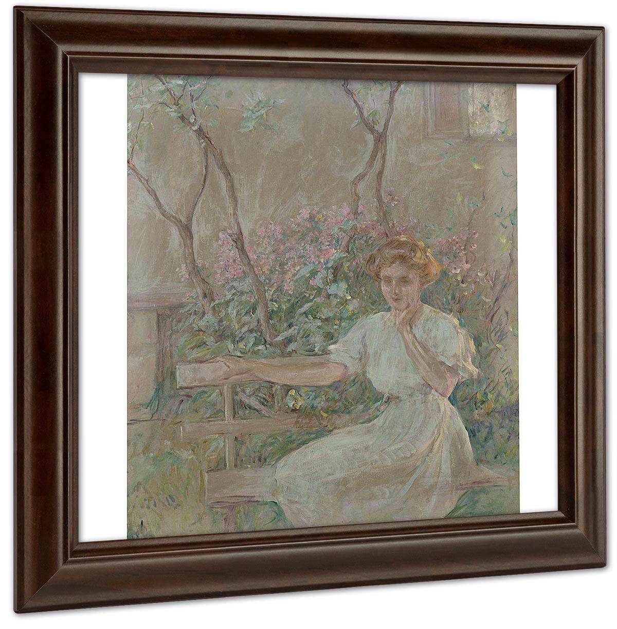 The Garden Seat By Robert Reid Fine Art Print