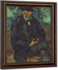 The Gardener Vallier By Paul Cezanne Fine Art Print