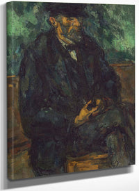The Gardener Vallier By Paul Cezanne Fine Art Print