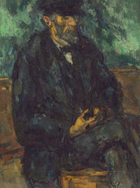 The Gardener Vallier By Paul Cezanne Fine Art Print