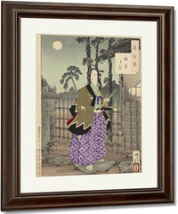 The Gion District 1885 By Tsukioka Yoshitoshi Fine Art Print