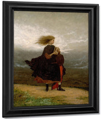 The Girl I Left Behind Me By Eastman Johnson Fine Art Print