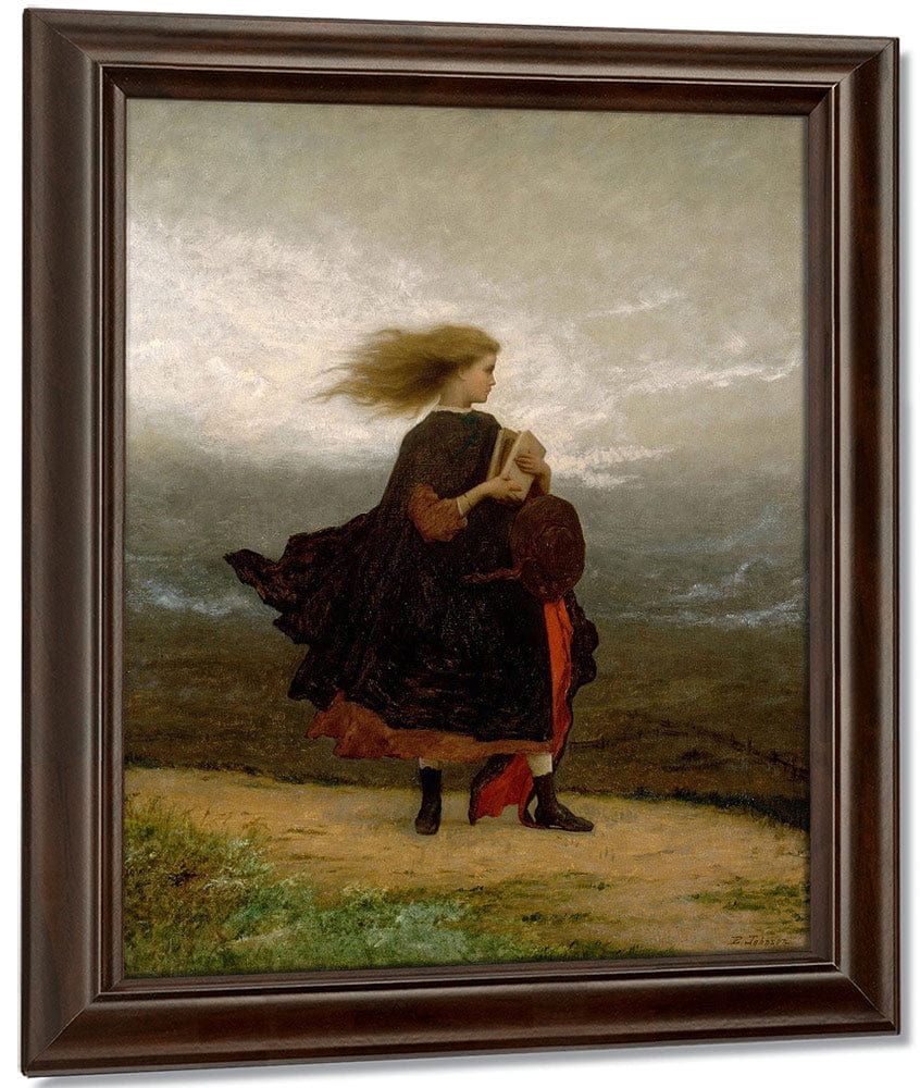 The Girl I Left Behind Me By Eastman Johnson Fine Art Print