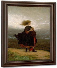 The Girl I Left Behind Me By Eastman Johnson Fine Art Print