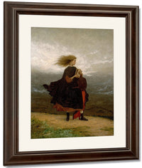 The Girl I Left Behind Me By Eastman Johnson Fine Art Print