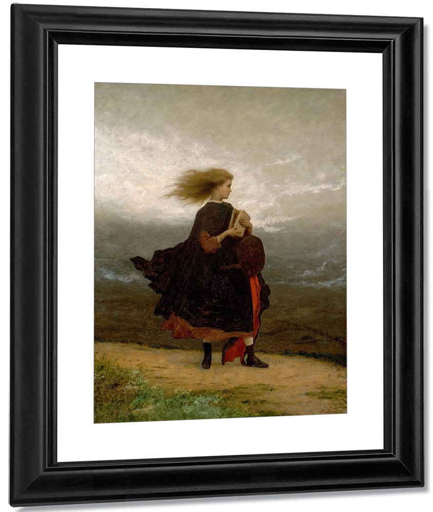 The Girl I Left Behind Me By Eastman Johnson Fine Art Print