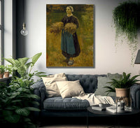 The Gleaner By Jules Breton Fine Art Print