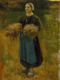 The Gleaner By Jules Breton Fine Art Print