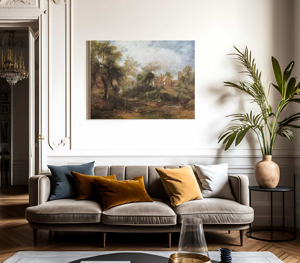 The Glebe Farm By John Constable Fine Art Print