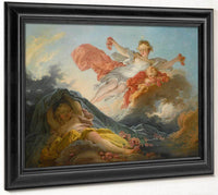 The Goddess Aurora Triumphing Over Night 1755 1756 Rococo 95 2X131 5Cm Pc By Jean Honore Fragonard Fine Art Print