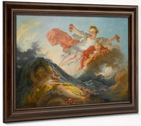 The Goddess Aurora Triumphing Over Night 1755 1756 Rococo 95 2X131 5Cm Pc By Jean Honore Fragonard Fine Art Print
