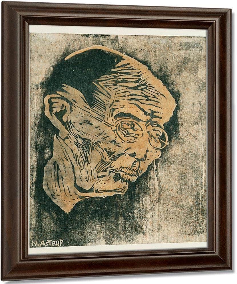 The Godly Cobbler By Nicolai Astrup Fine Art Print