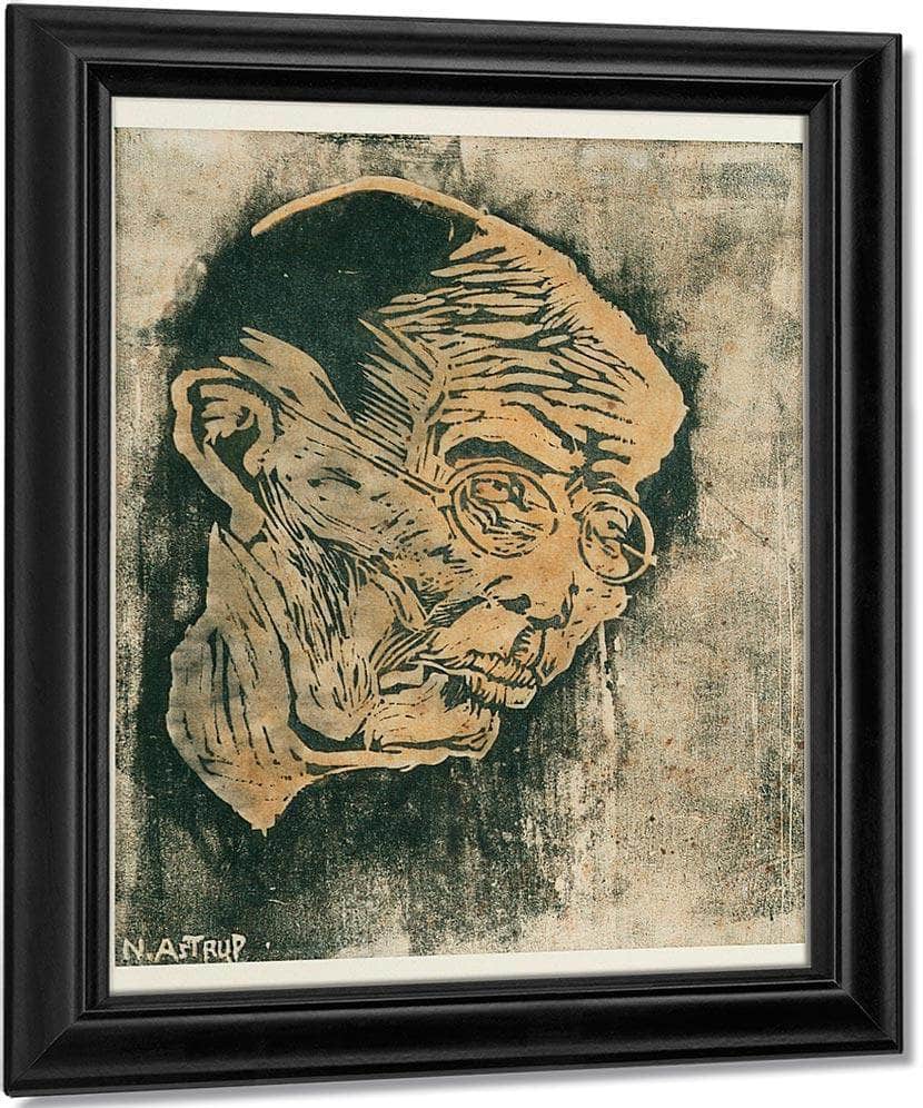 The Godly Cobbler By Nicolai Astrup Fine Art Print