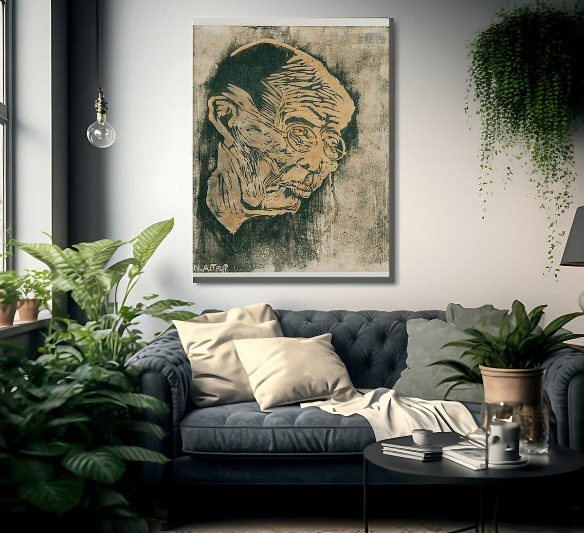 The Godly Cobbler By Nicolai Astrup Fine Art Print