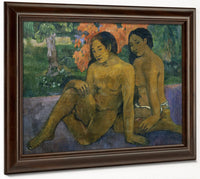The Gold Of Their Bodies By Eugene Henri Paul Gauguin Fine Art Print