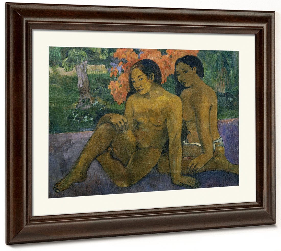 The Gold Of Their Bodies By Eugene Henri Paul Gauguin Fine Art Print