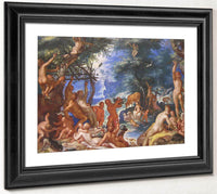 The Golden Age By Joachim Wtewael Fine Art Print