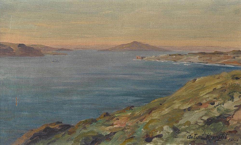 The Golden Gate (Looking East) By Louis Aston Knight Fine Art Print