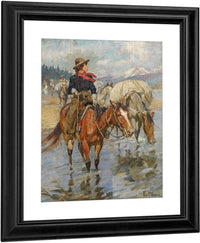The Golden Girl Of The West By Philip R. Fine Art Print