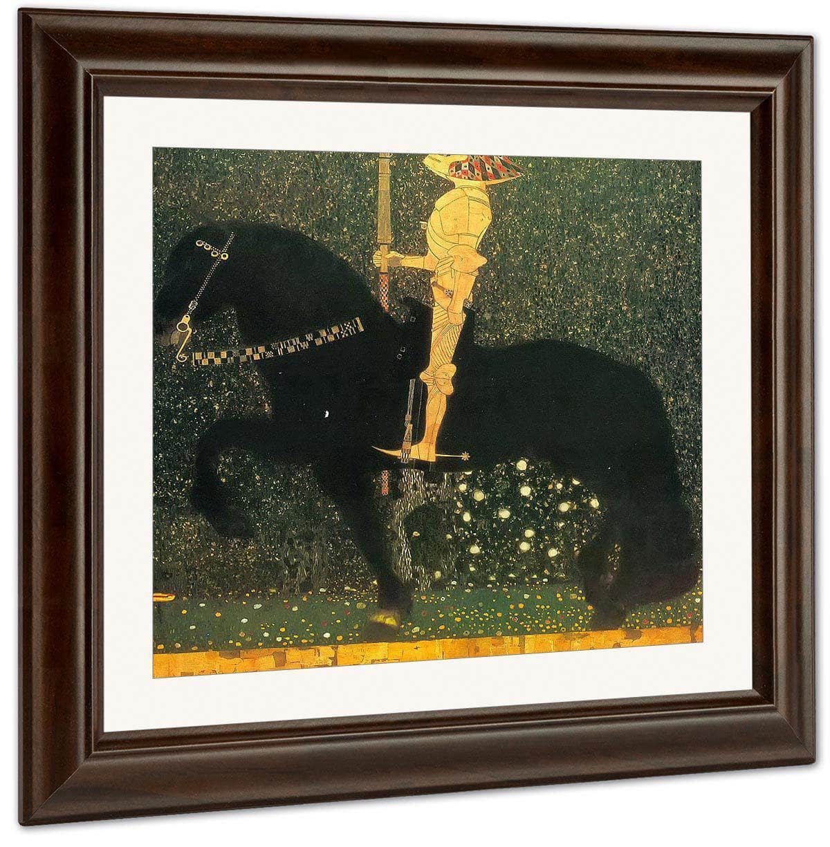 The Golden Knight ( Life Is A Fight), 1903 By Gustav Klimt Fine Art Print