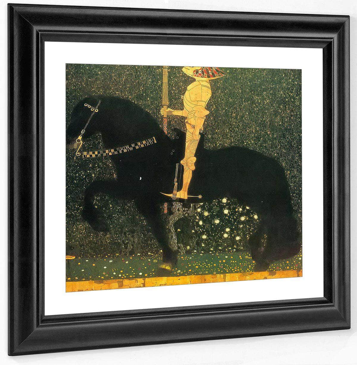 The Golden Knight ( Life Is A Fight), 1903 By Gustav Klimt Fine Art Print