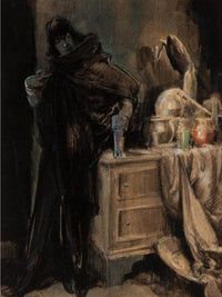 The Golden Lancet By Everett Shinn Fine Art Print