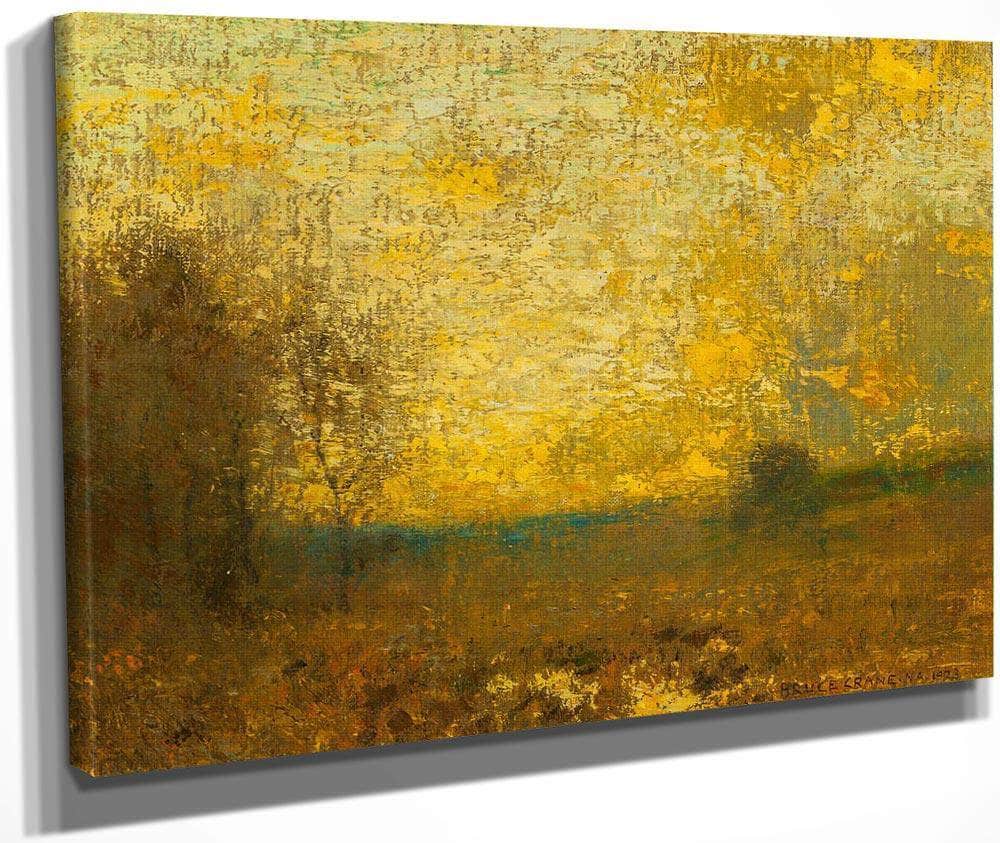 The Golden West 1923 By Bruce Crane Fine Art Print