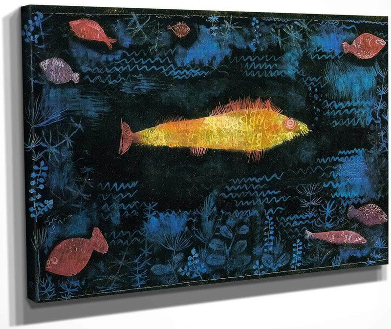 The Goldfish 1925 R 6 ( 86) By Paul Klee Fine Art Print