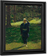 The Golfer By Lilla Cabot Perry Fine Art Print