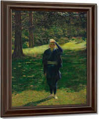 The Golfer By Lilla Cabot Perry Fine Art Print