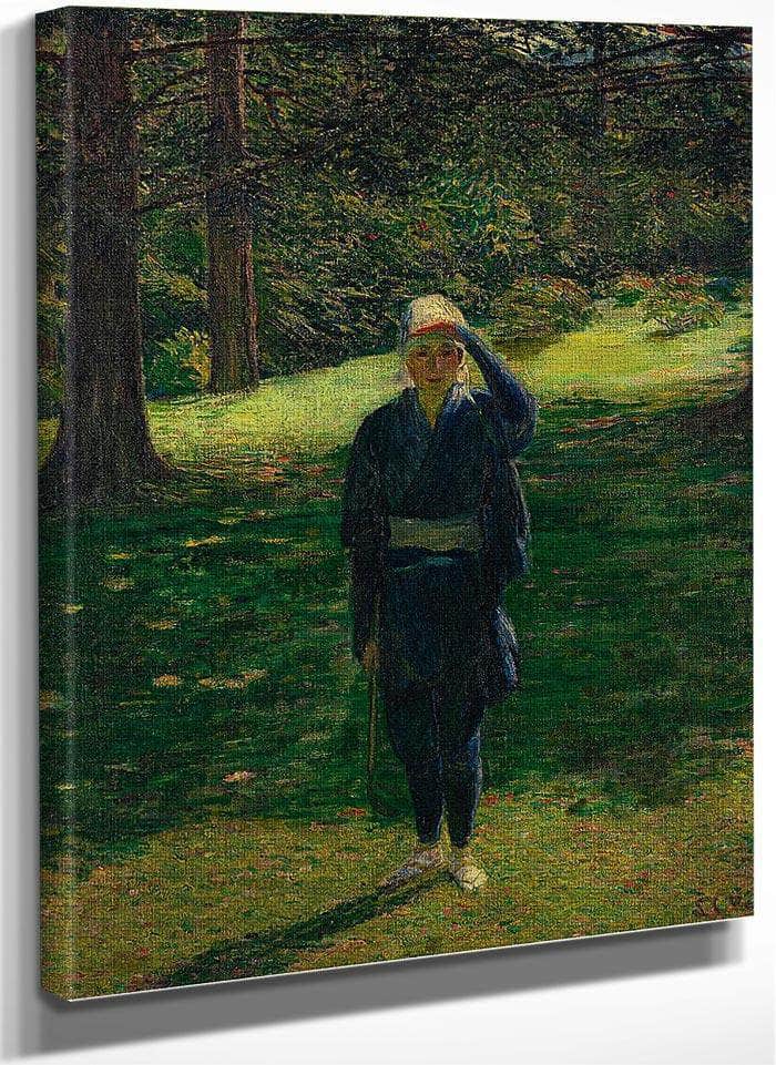 The Golfer By Lilla Cabot Perry Fine Art Print