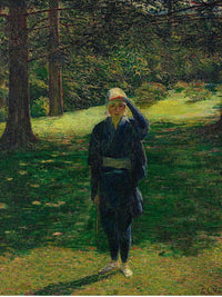 The Golfer By Lilla Cabot Perry Fine Art Print