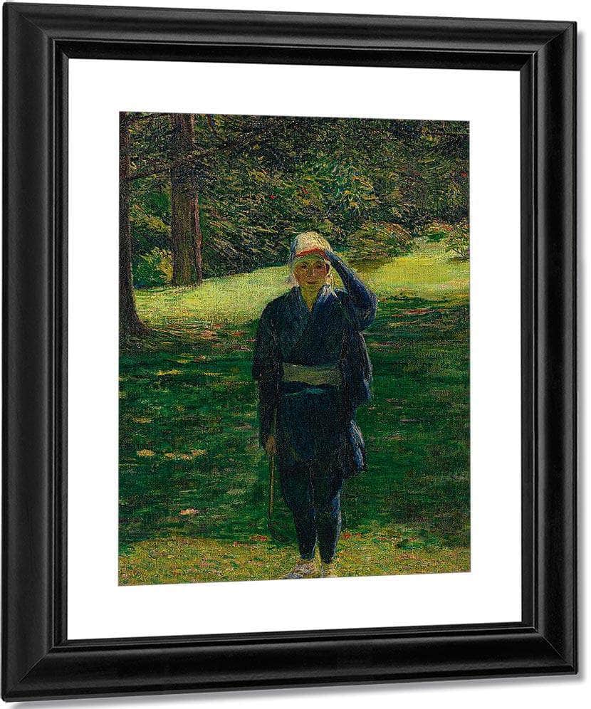 The Golfer By Lilla Cabot Perry Fine Art Print