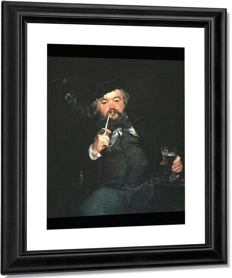 The Good Beer (Le Bon Bock) Manet Edouard Fine Art Print